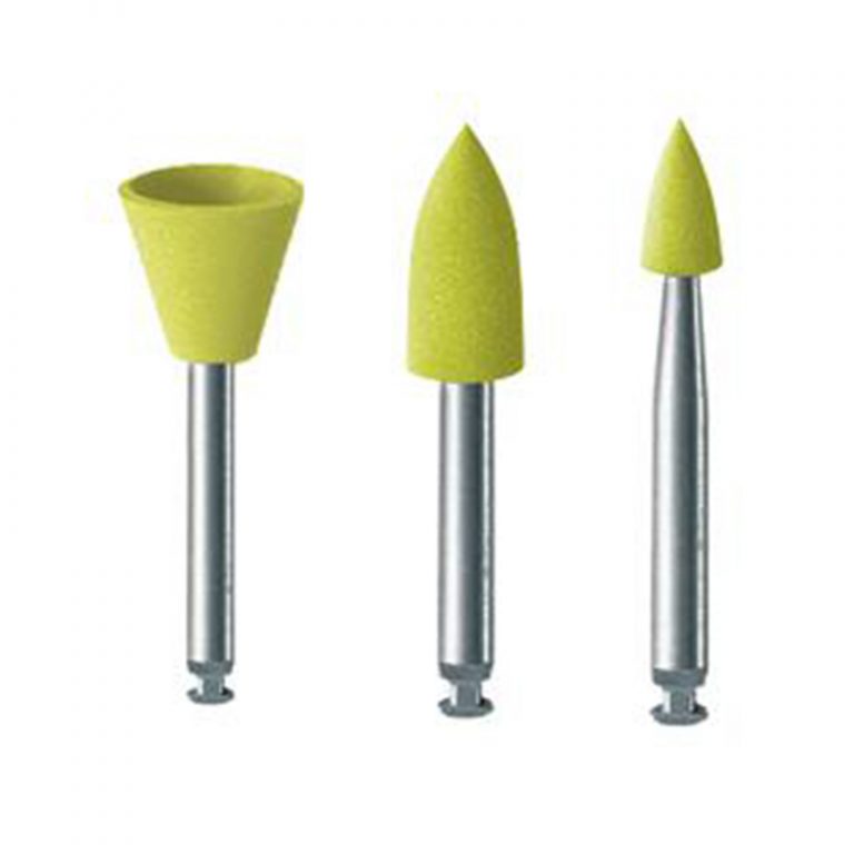 6 Cups En Caoutchouc Pour Polissage Dentaire - Brosse Prophylactique à Loquet, Douce Et Efficace